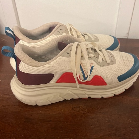 Vionic walk max Cream and Blue Athletic Sneakers size 7.5 - Picture 5 of 7